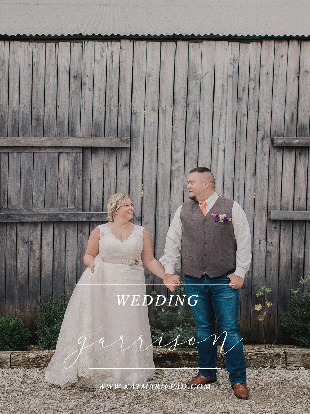 Danica + Will Fall Wedding at a Rustic Barn in Coatesville, IN